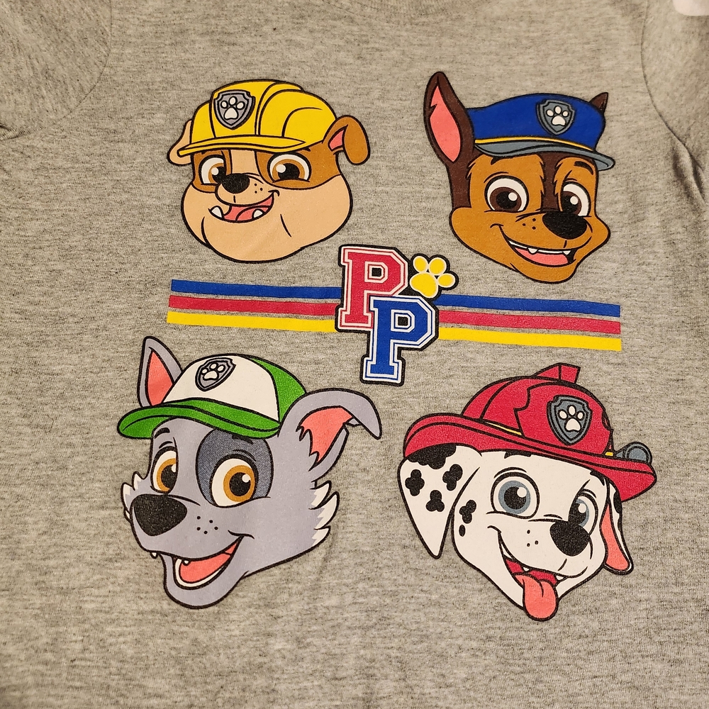 Gray Paw Patrol Kids T-Shirt